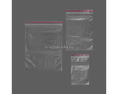 Пакет ЗИП-ЛОК гриппер 35х45 (45 мкм)